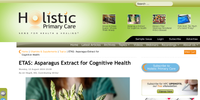 Holistic Primary Health Care – ETAS: Asparagus Extract for Cognitive Health