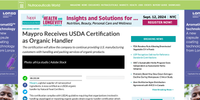 Nutraceuticals World – Maypro Receives USDA Certification as Organic Handler
