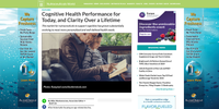 Nutraceuticals World – Cognitive Health Performance for Today, and Clarity Over a Lifetime